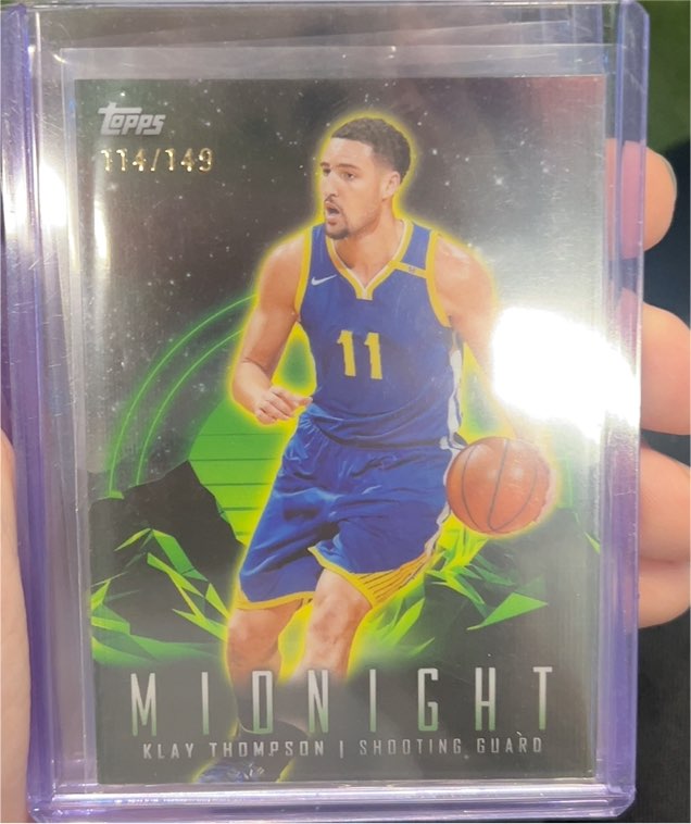 2023-24 Topps Midnight #114 Klay Thompson — front
