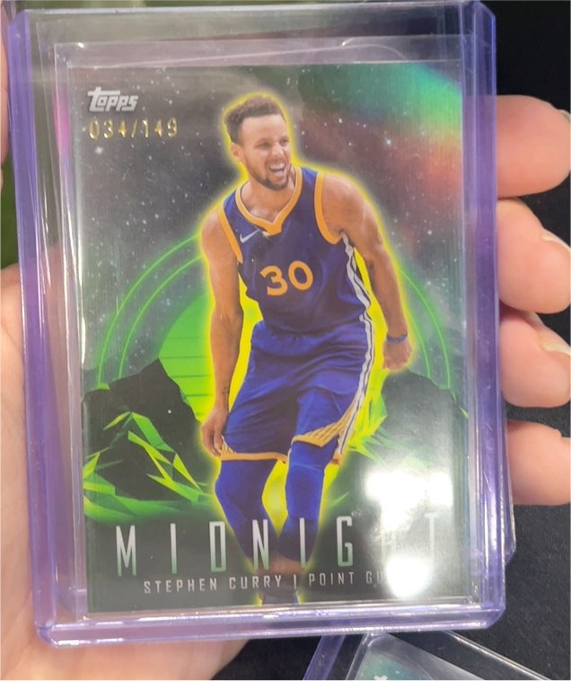 2023-24 Topps Midnight #034 Stephen Curry — front