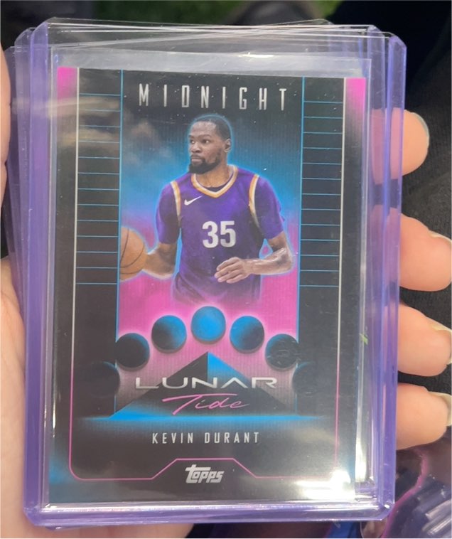 2023-24 Topps Midnight Lunar Tide #LT-10 Kevin Durant — front