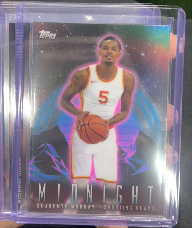 2023-24 Topps Midnight #5 Dejounte Murray — front