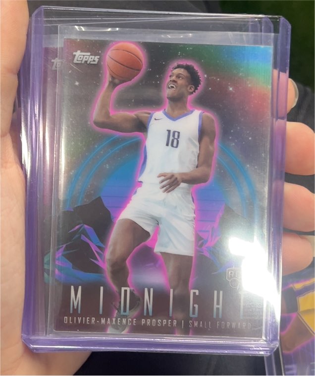 2023-24 Topps Midnight #51 Olivier-Maxence Prosper — front