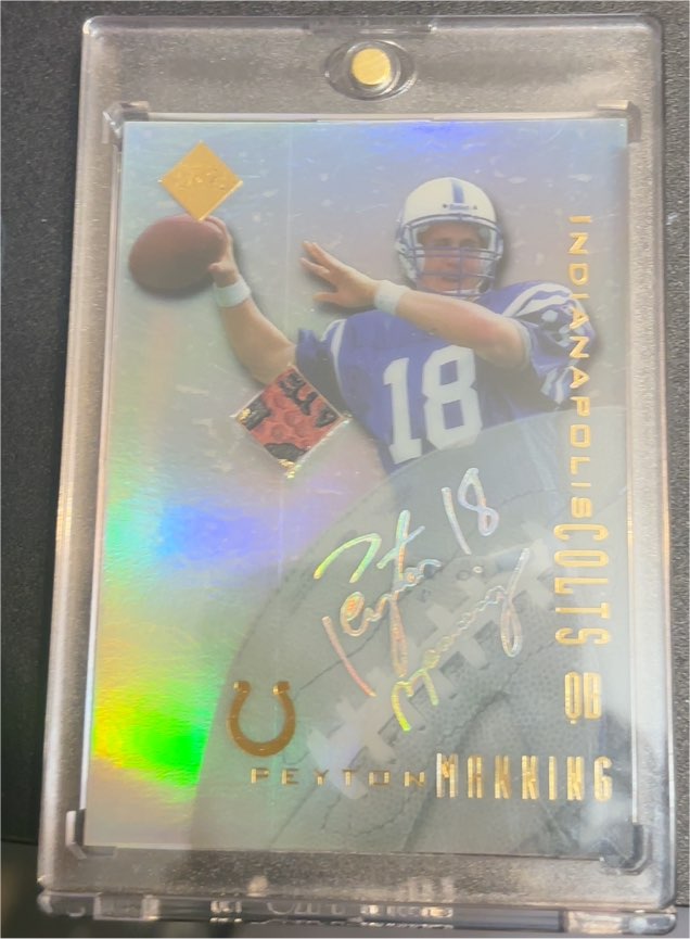 1998 Collector's Edge #NNO Peyton Manning — front