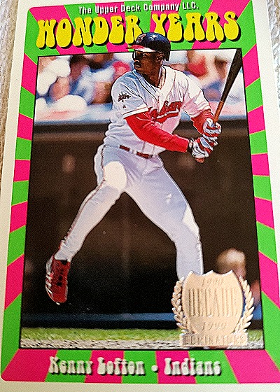1999 Upper Deck Wonder Years #WY16 Kenny Lofton — front