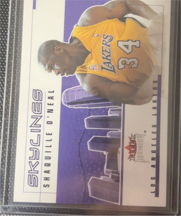 2002-03 Fleer Premium #2 SL Shaquille O'Neal Skylines — front