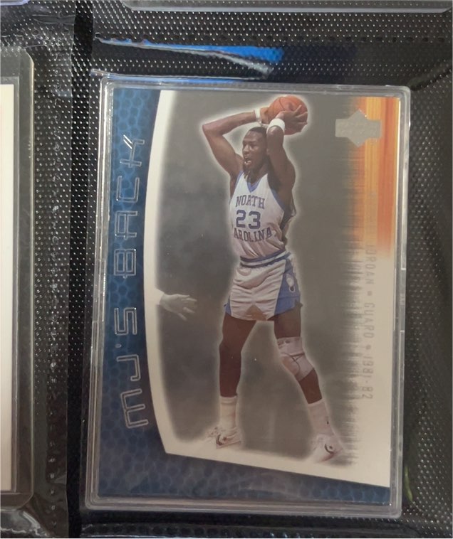 2001-02 Upper Deck MJ's Back #MJ-4 Michael Jordan — front