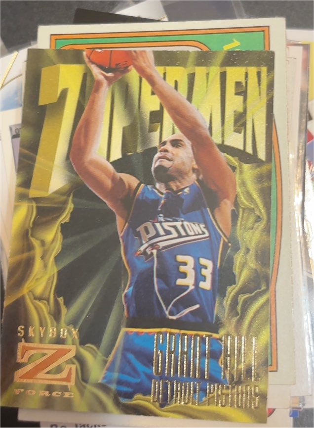 1996-97 SkyBox Z Force #175 Grant Hill — front