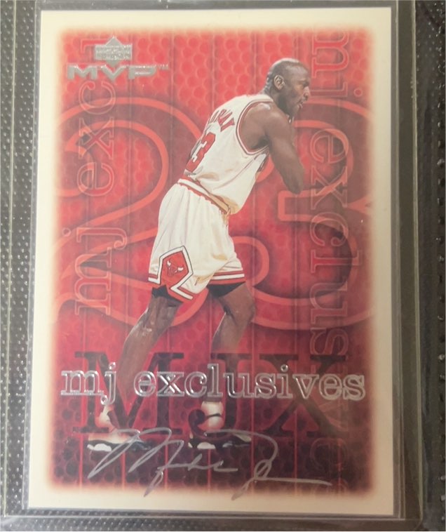 1999-00 Upper Deck MVP MJ Exclusives #189 Michael Jordan — front
