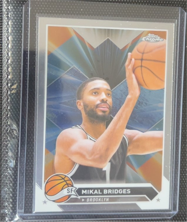 2023-24 Topps Chrome #2 Mikal Bridges — front