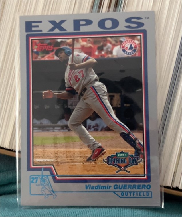 2004 Topps Opening Day #140 Vladimir Guerrero — front