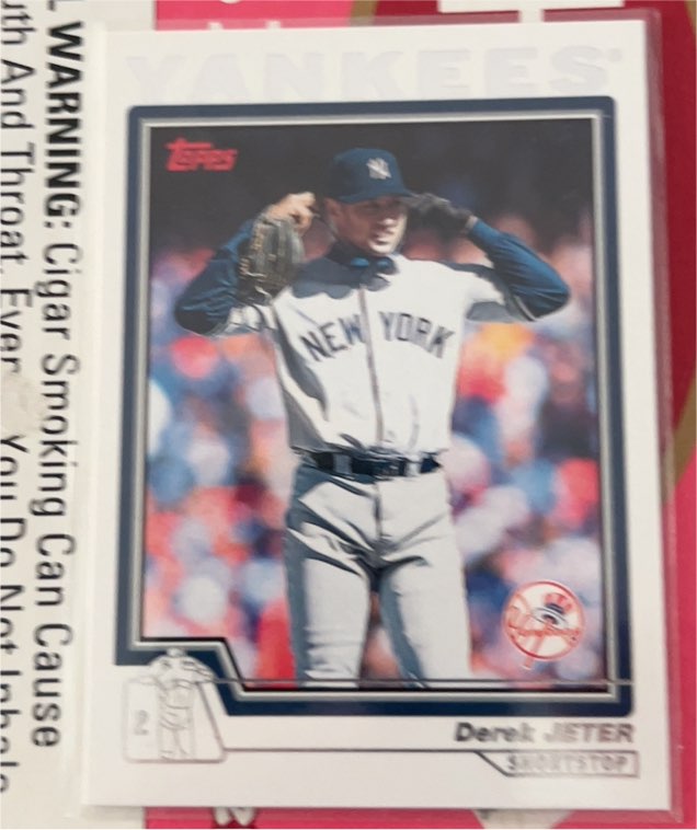 2004 Topps #20 Derek Jeter — front