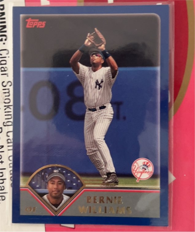 2003 Topps #120 Bernie Williams — front