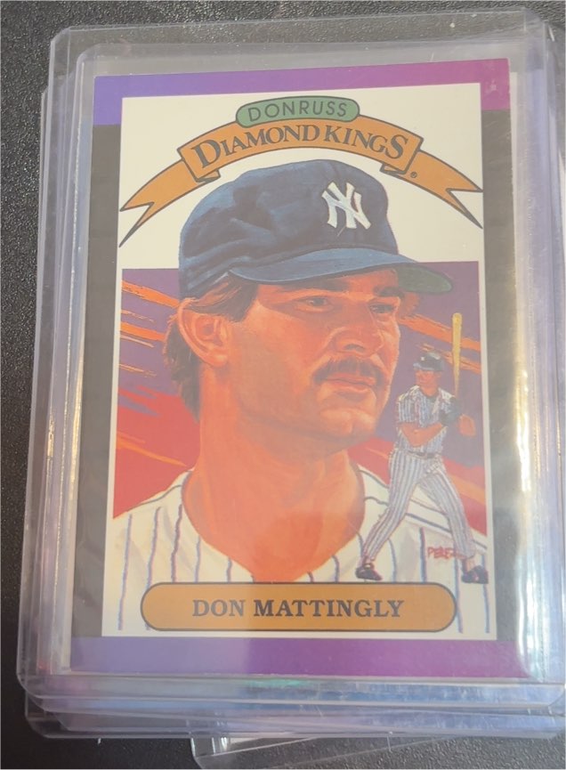 1989 Donruss Diamond Kings #26 Don Mattingly — front
