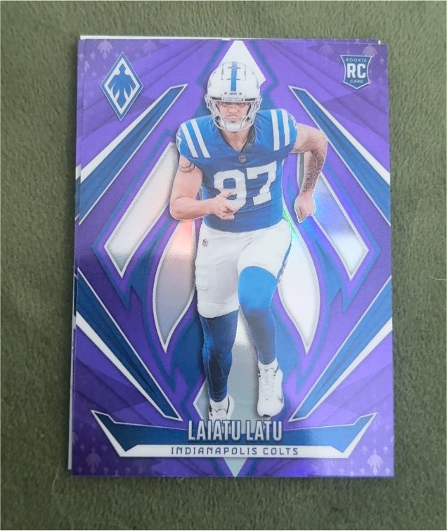 2024 Panini Phoenix #217 Laiatu Latu — front