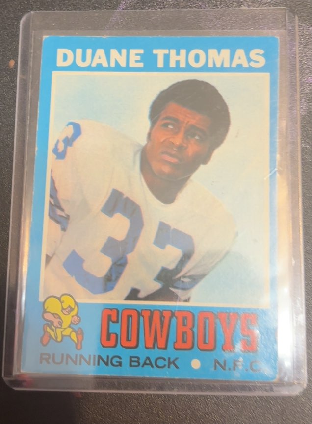 1971 Topps #65 Duane Thomas — front