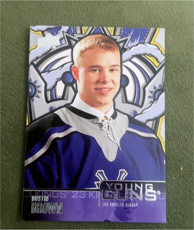 2024-25 Upper Deck Series 1 Young Guns Renewed #YGR-6 Dustin Brown — front