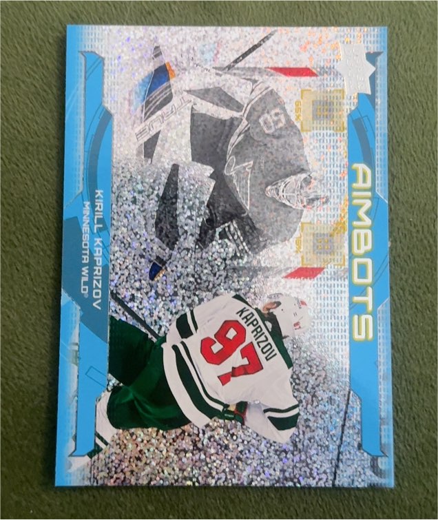2024-25 Upper Deck Aimbots #AB-12 Kirill Kaprizov — front