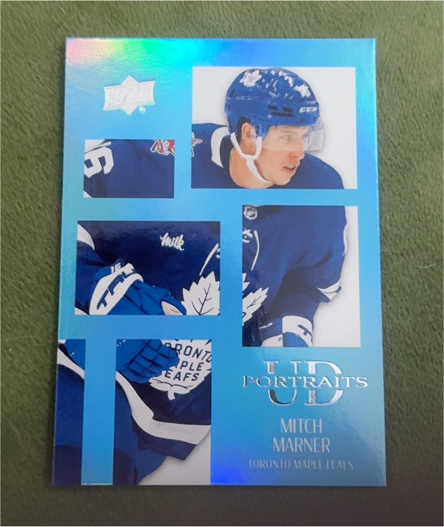 2024-25 Upper Deck UD Portraits #P-22 Mitch Marner — front
