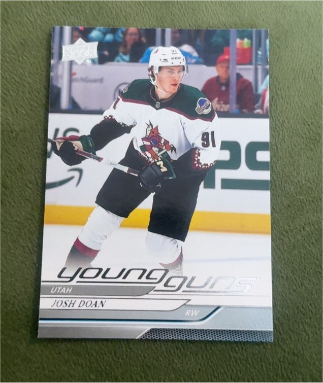 2024-25 Upper Deck Series 1 #233 Josh Doan — front
