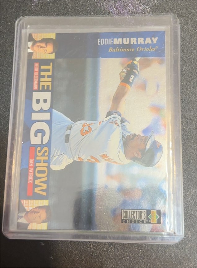 1997 Upper Deck Collector's Choice The Big Show #8 Eddie Murray — front