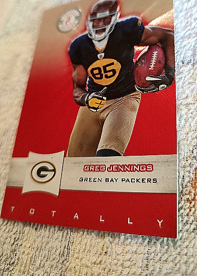 2007 Totally Greg Jennings Green Bay Packers — front