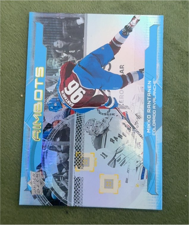 2024-25 Upper Deck Aimbot #AB-23 Mikko Rantanen — front