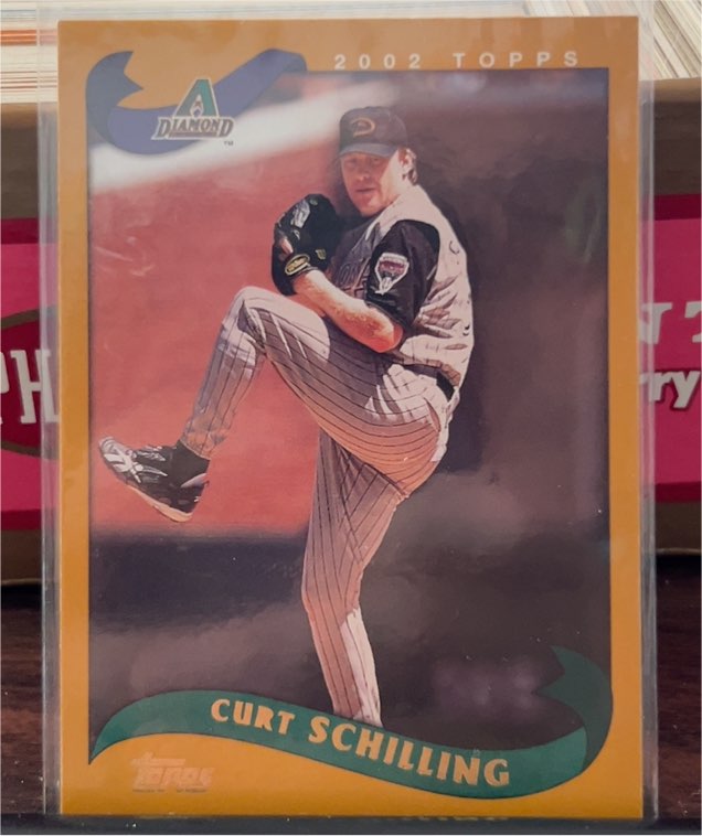 2002 Topps #400 Curt Schilling — front