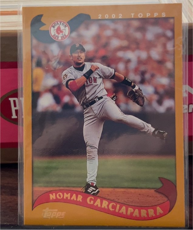 2002 Topps #420 Nomar Garciaparra — front