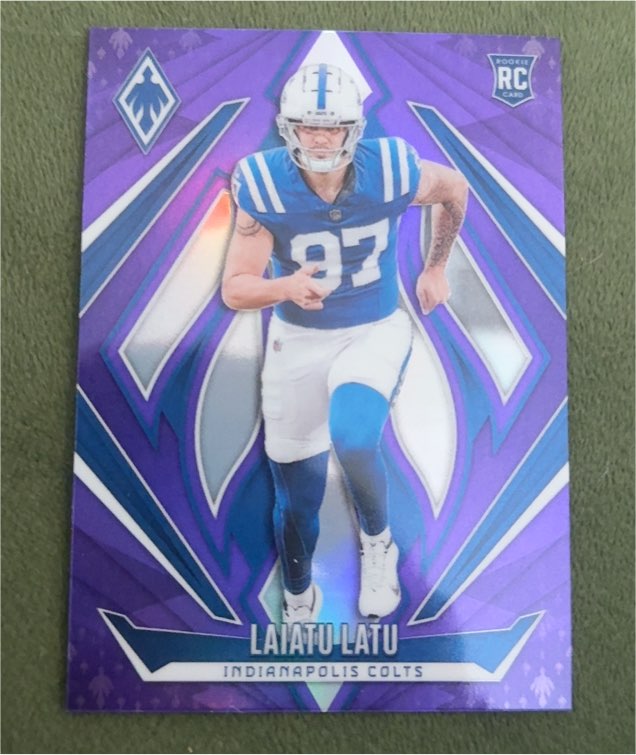 2024 Panini Phoenix #217 Laiatu Latu — front
