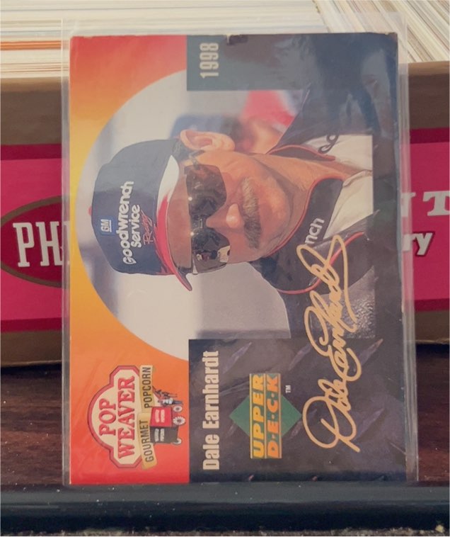 1998 Upper Deck Pop Weaver #PW3 Dale Earnhardt — front