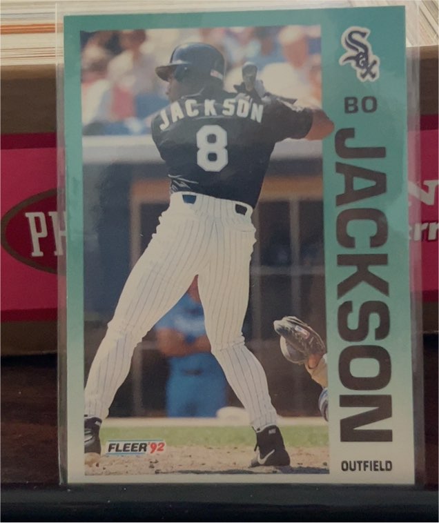 1992 Fleer #86 Bo Jackson — front