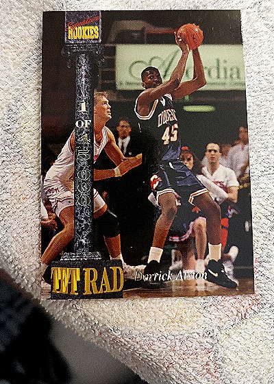 1994 Signature Rookies TetRad Derrick Alston — front