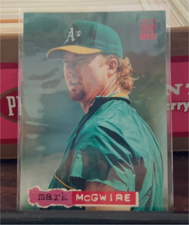 1994 Topps Stadium Club #358 Mark McGwire — front