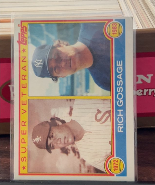 1983 Topps #241 Rich Gossage — front