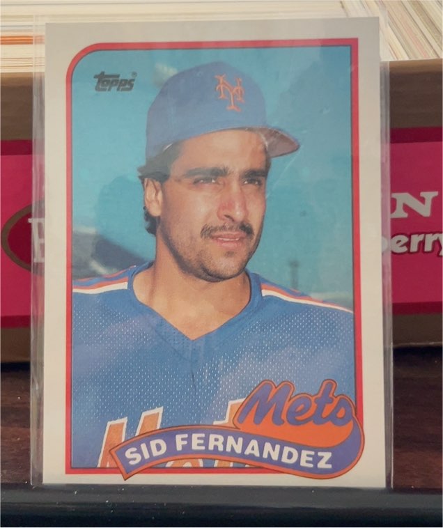 1989 Topps #790 Sid Fernandez — front