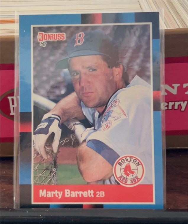 1988 Donruss #276 Marty Barrett — front