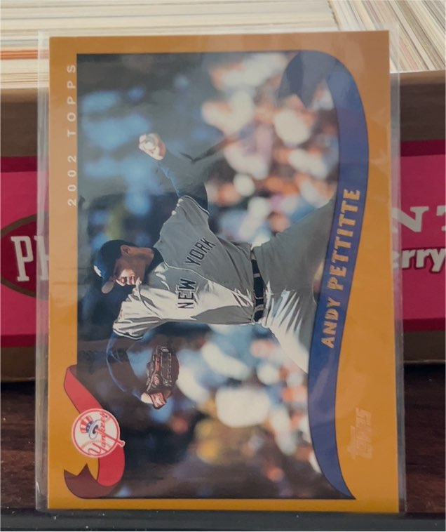 2002 Topps #623 Andy Pettitte — front