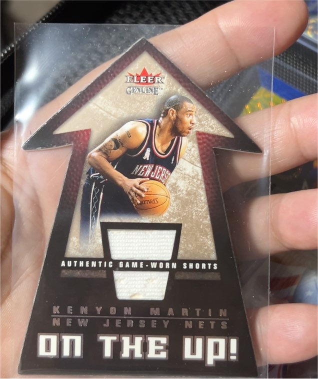 2002-03 Fleer Genuine On The Up #UP7 Kenyon Martin — front
