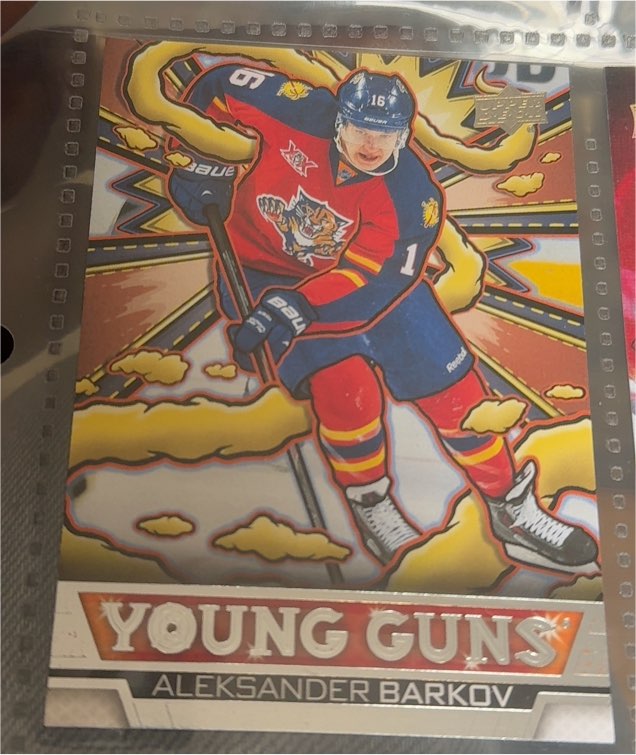 2024-25 Upper Deck Series 2 Young Guns Renewed #470 Aleksander Barkov — front