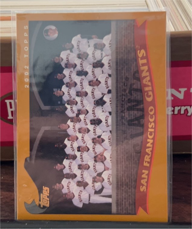 2002 Topps #665 San Francisco Giants — front