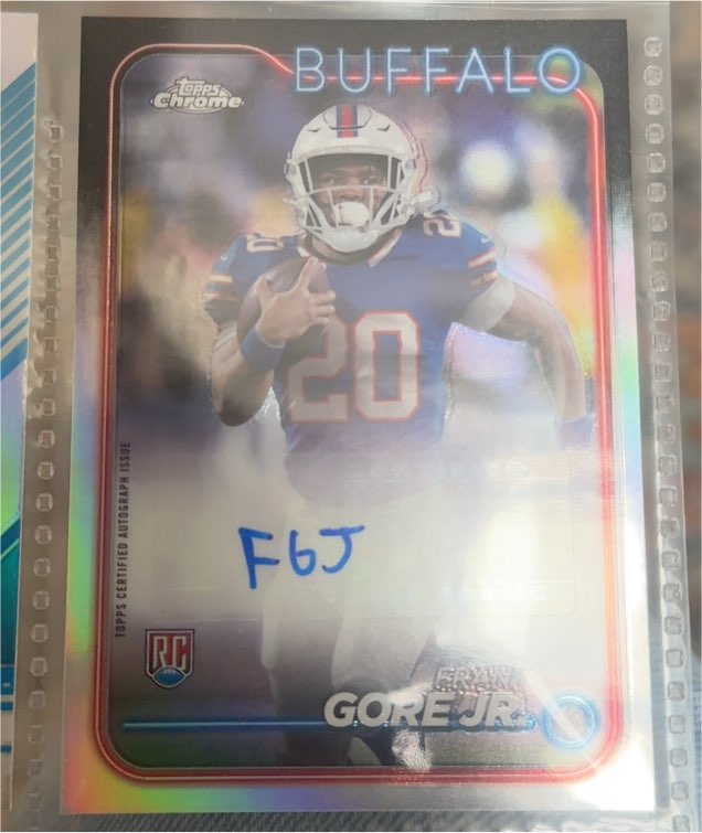 2024 Topps Chrome #260 Frank Gore Jr. — front