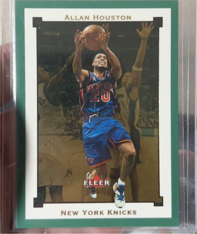 2002-03 Fleer Premium Emerald #EM66 Allan Houston — front