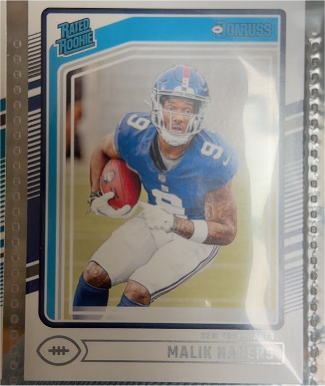 2024 Panini Donruss #383 Malik Nabers — front
