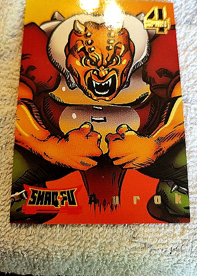 1994 Classic 4 Sport Shaq-Fu #SF11 Aurok — front