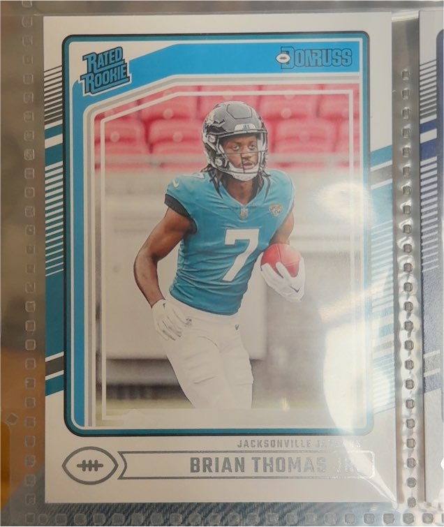 2024 Donruss #313 Brian Thomas Jr. — front