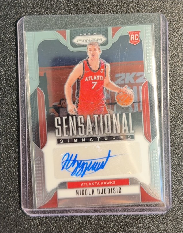 2024-25 Panini Prizm #SS-NDJ Nikola Djurisic — front