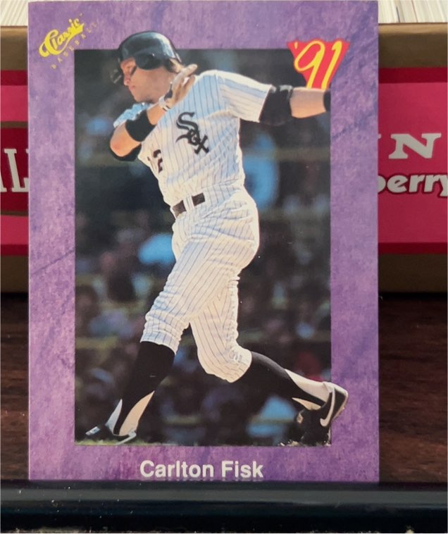 1991 Classic Carlton Fisk — front