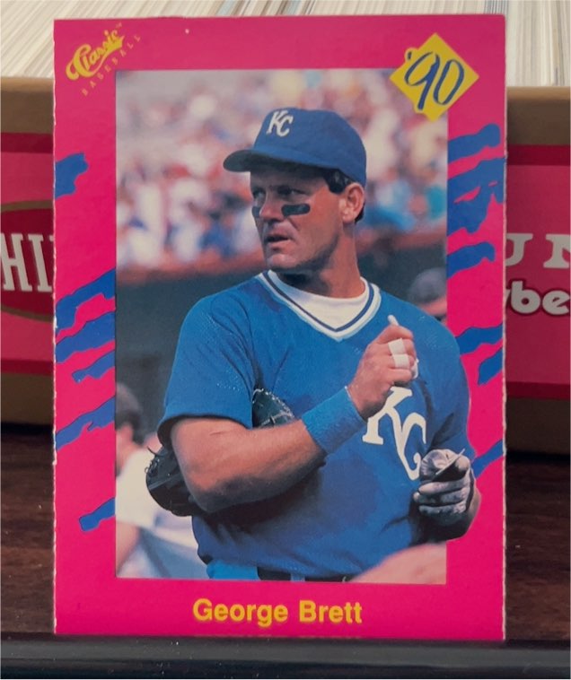 1990 Classic Update #T6 George Brett — front