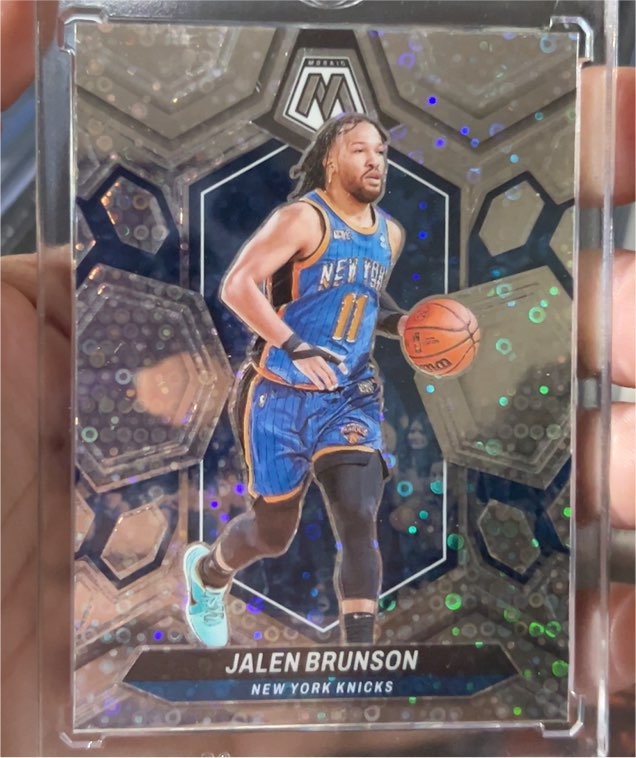 2023-24 Panini Mosaic #67 Jalen Brunson — front