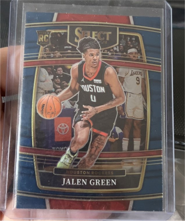 2021-22 Panini Select #7 Jalen Green — front