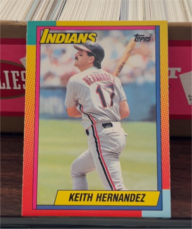 1990 Topps Traded #39T Keith Hernandez — front